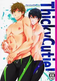 (Renai Shachuation) [brainfreeze (Machizou)] Thicky Cutie! (Free!) [Englsih] [Moy Moe Scans]