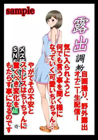 Roshutsu Choukyou File Mesu Buta Mii-chan SNS Tandokusei Haishin