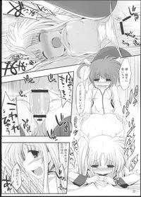 (Lyrical Magical 12) [Gakushokutei (Watanohara)] Lyrical Shintai Sokutei (Mahou Shoujo Lyrical Nanoha)