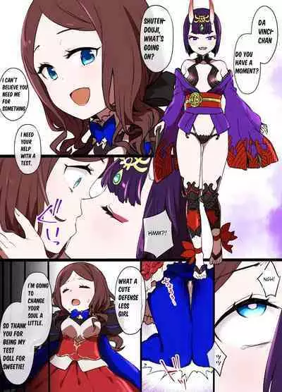 [Kusayarou] FGO Shuten-Doji x Da Vinci possession manga