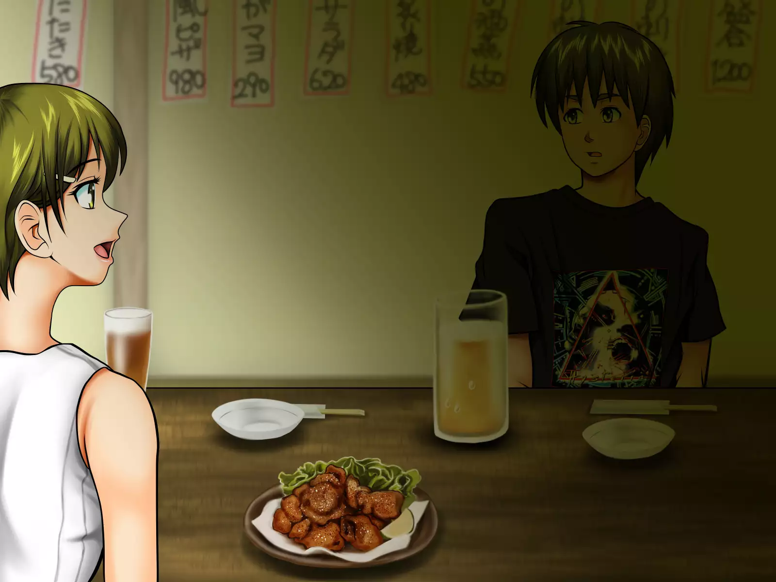 Sabishi Nizuma wa Seiyoku no Tsuyoi Otoko ga o Suki?