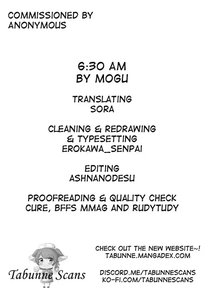 (C94) [Genmaicha (Mogu)] 6:30 AM (Love Live!) [English] [Tabunne Scans]