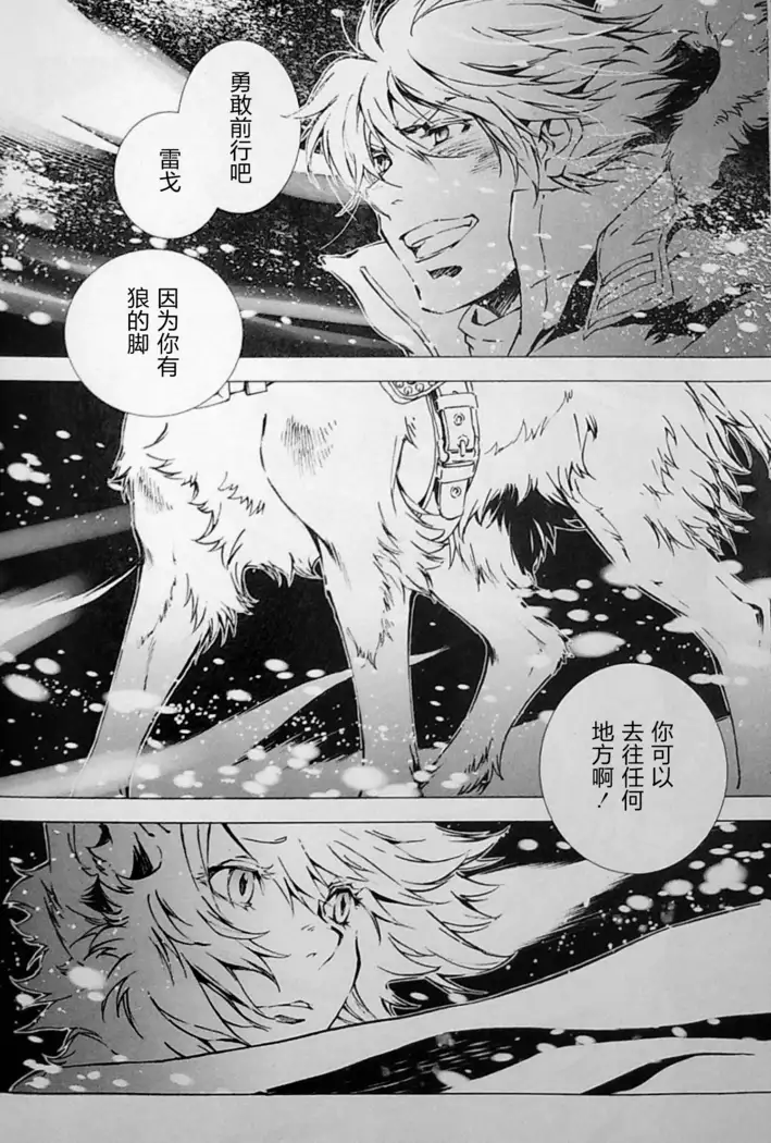 THE WILD LEG wolf
