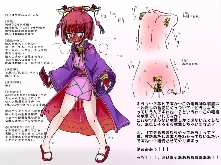 Kami Mikoru na no Kyōsei Hatsujō Haiboku ~ Kutsujoku no Inwai Shokei ~