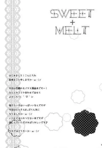 (C84) [macolulu (Takasaki Maco)] SWEET+MELT (THE IDOLM@STER CINDERELLA GIRLS)