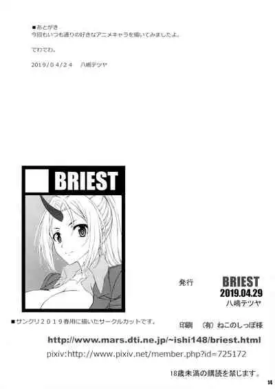 (COMIC1☆15) [BRIEST (Yashima Tetsuya)] T2R/17 (Various)
