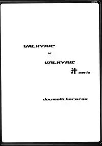 [BM Dan (Doumeki Bararou)] VALKYRIE x VALKYRIE shiruMERIA (VALKYRIE PROFILE 2: SILMERIA)