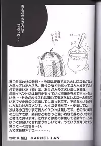 (C62) [Carnelian] Tsuki Rakuyou Sono San (Kao no nai Tsuki [Moonlight Lady])