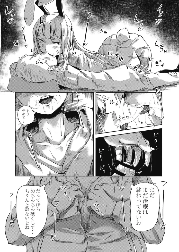 妖怪兔の治療術