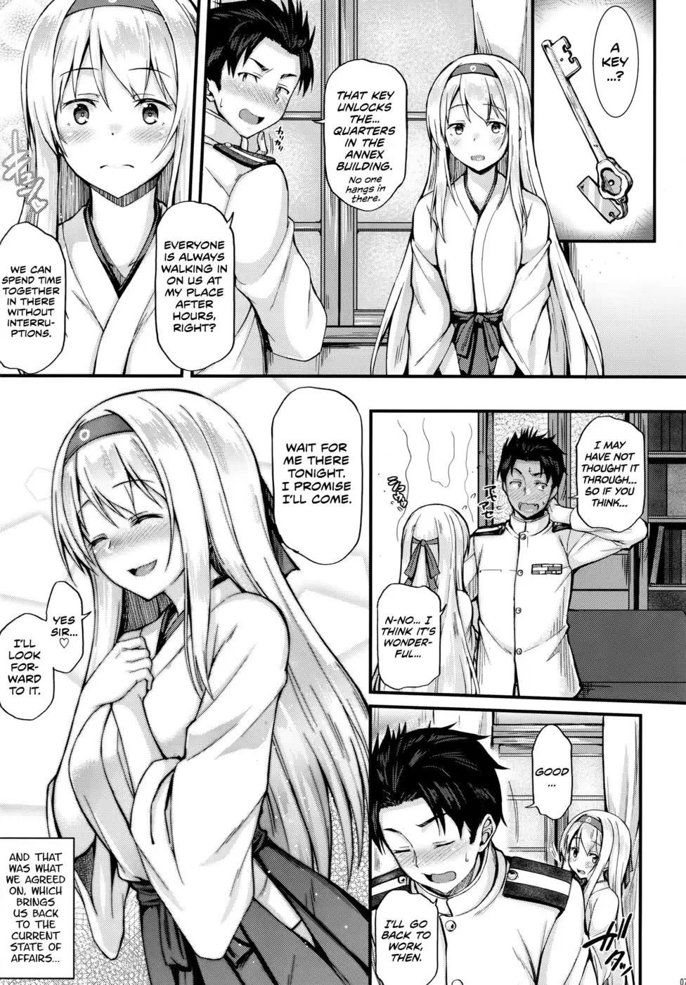 I want to flirt with Shoukaku!!