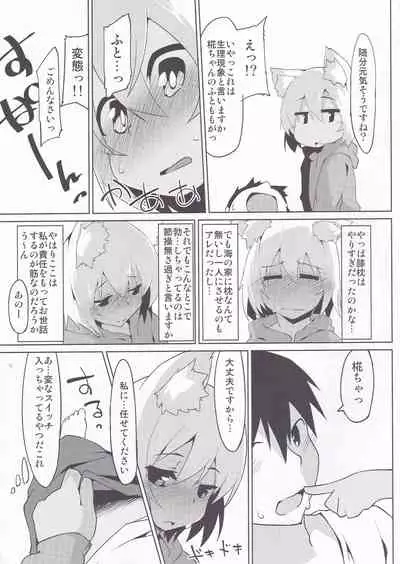 (C90) [Asshuku Koubou (Terazip)] Hiyake Wanko to Umi no Ie (Touhou Project)