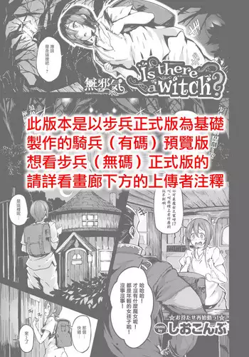 [Shiokonbu] Is there a witch? (COMIC BAVEL 2017-11) [Chinese] [??????] [Digital]