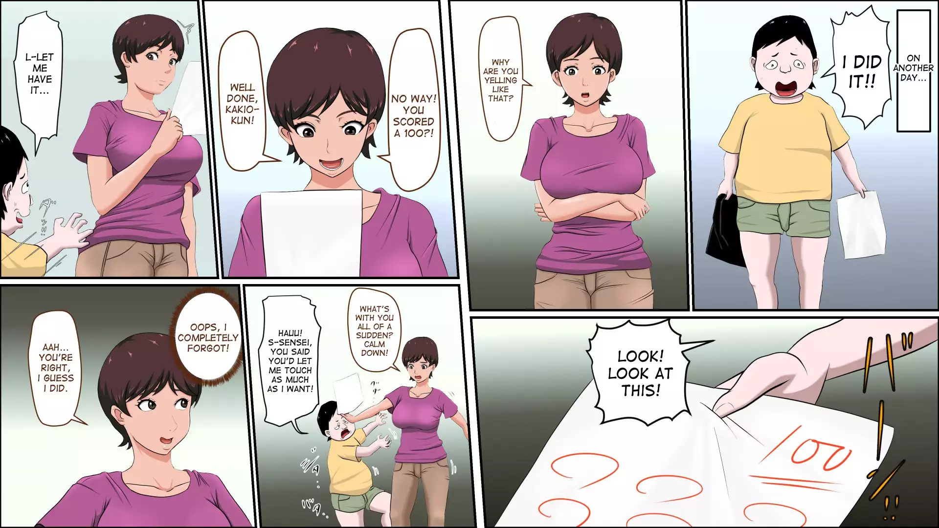 This Hot Housemom Is A Careless Teacher In The Best Way!