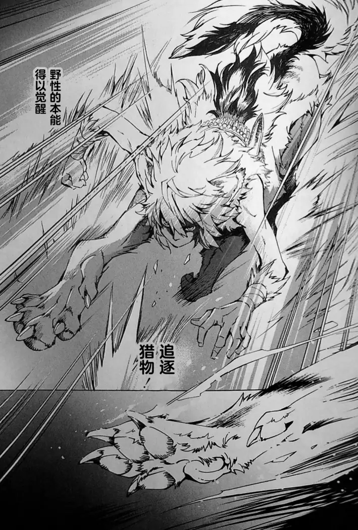 THE WILD LEG wolf