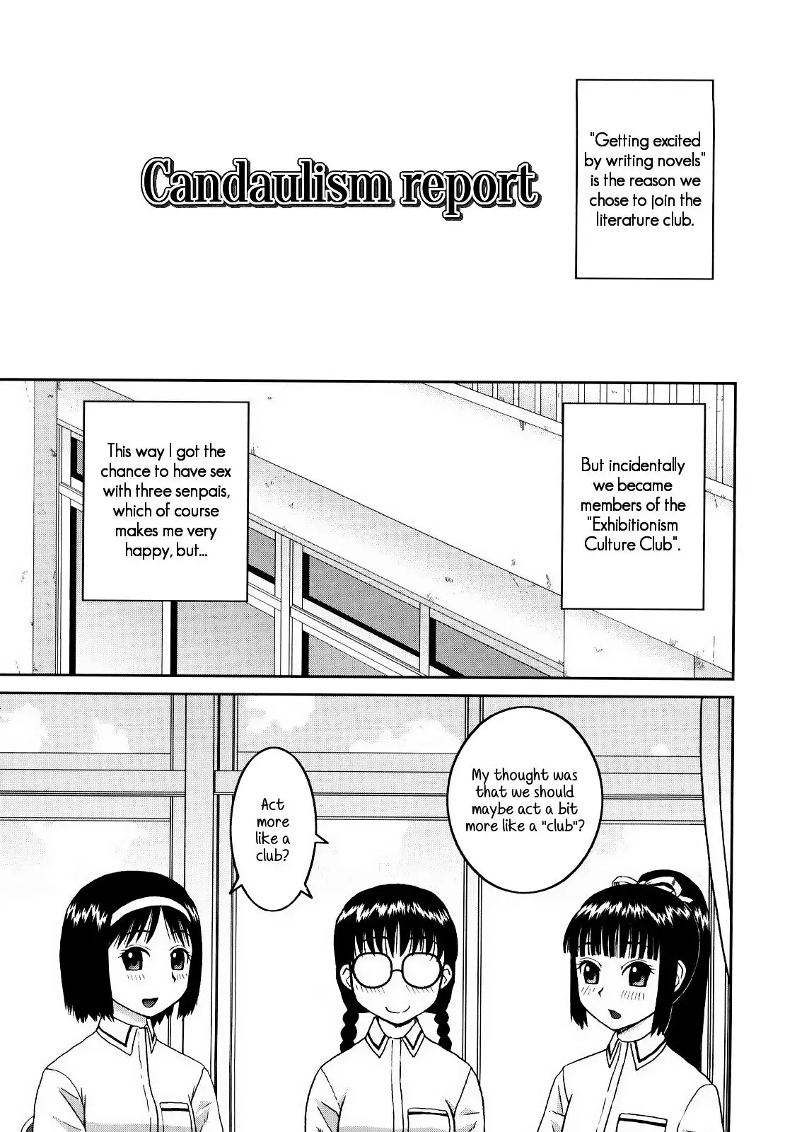 Bunkakei Roshutsu Aikoukai | Exhibitionism Culture Club Ch. 1-4