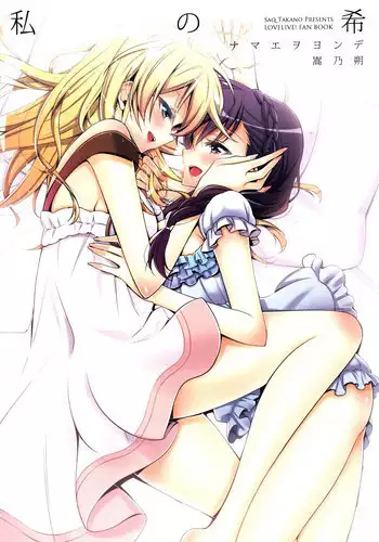 (C86) [Waterfall (Takano Saku)] Watashi no Nozomi (Love Live!)