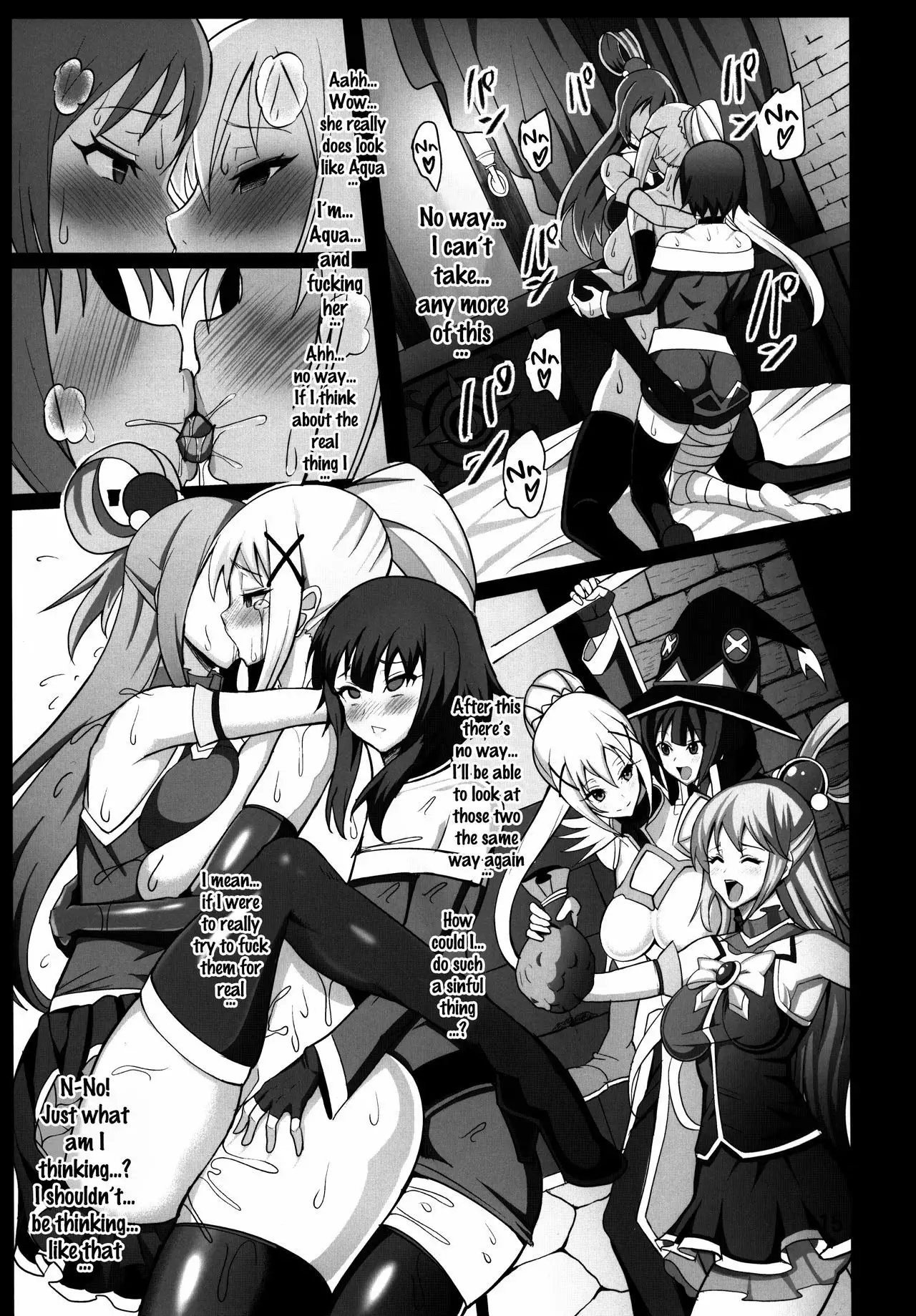 Kono Subarashii Inmu ni Syukufuku o! {doujins.com}
