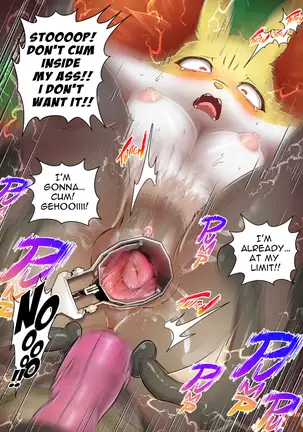 Evil Greninja x Delphox