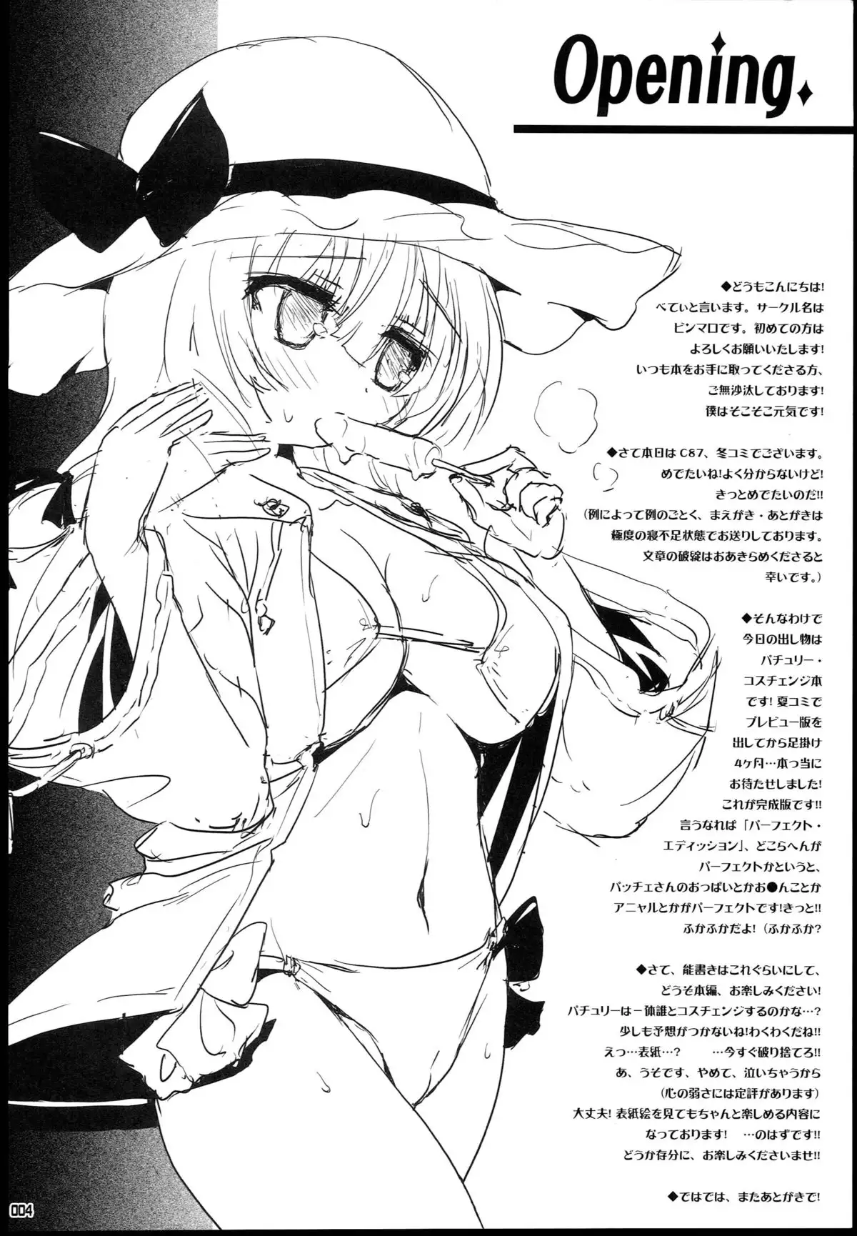 Patchouli no Wanwan Cos-change!