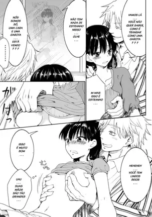 InCha ga Onna ni Natte Chikan Saretemita [Portuguese-BR