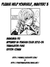 [Fei] Takusan Meshiagare Goshujin-sama | Please Help Yourself, Master! [English]