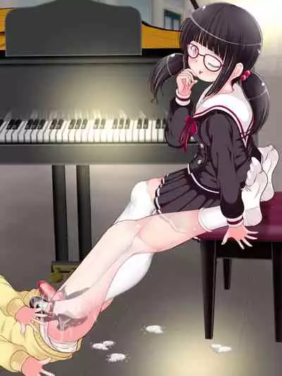 [Oneashi (Oneashi.)] Onna Gakusei no Fumi Fumi Kyouiku!? Tights & KneeSo Matsuri