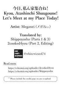 Kyou, Atashinchi Shuugoune! | Let's Meet at my Place Today!