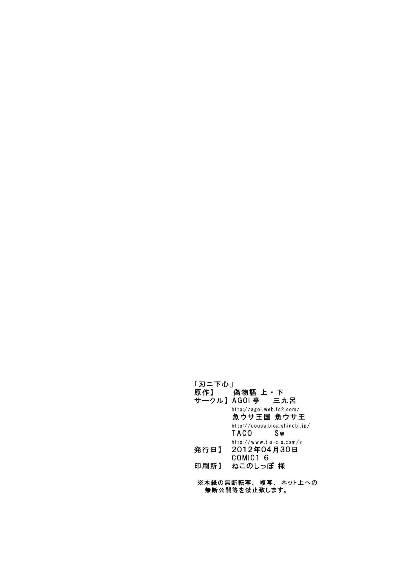 Ha ni Shitakokoro