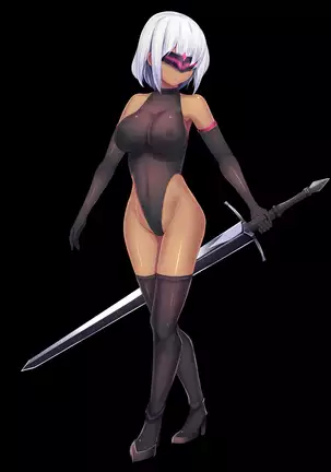 Senhime Bad Ending -Cool Heroine Buzama Haiboku CG Shuu-