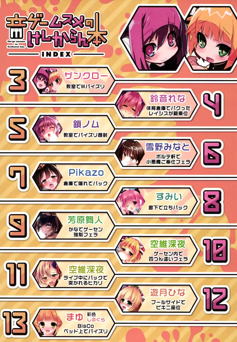 Oto-ge musume no Keshikaran hon