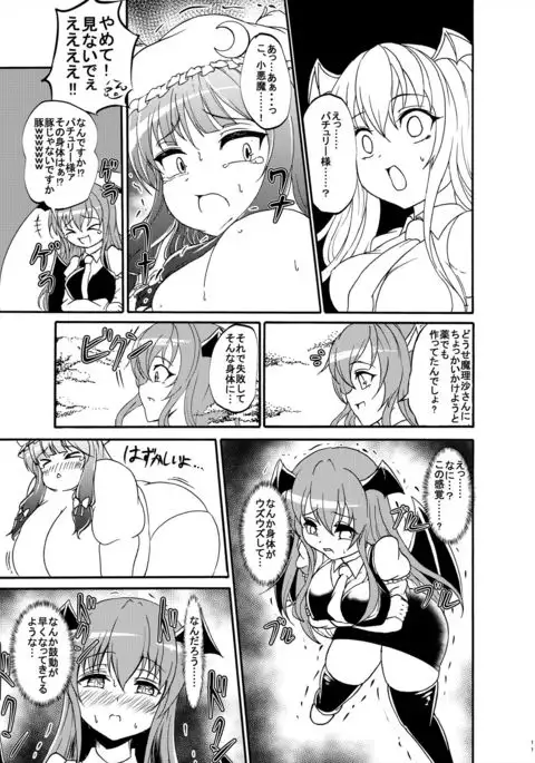 Patchouli-sama ga Futotte Sakunyuu Sareru Hon