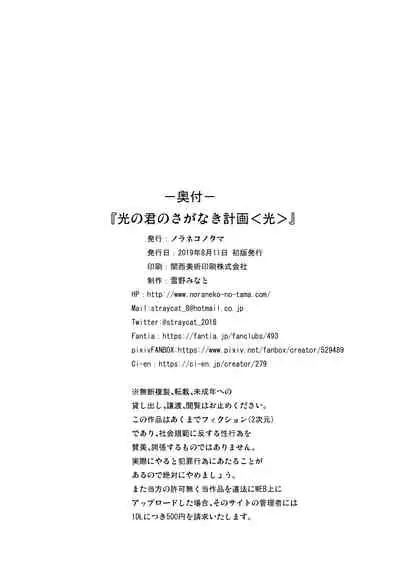 Hikari no Kimi no Saganaki Keikaku <Hikaru>
