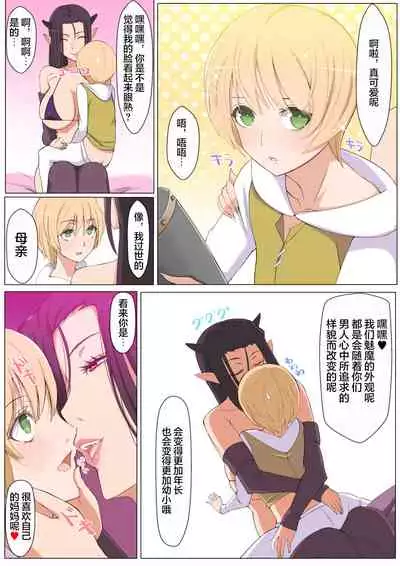 Yami no Sekai ni Ochitara Succubus Mama ni Otosaremashita