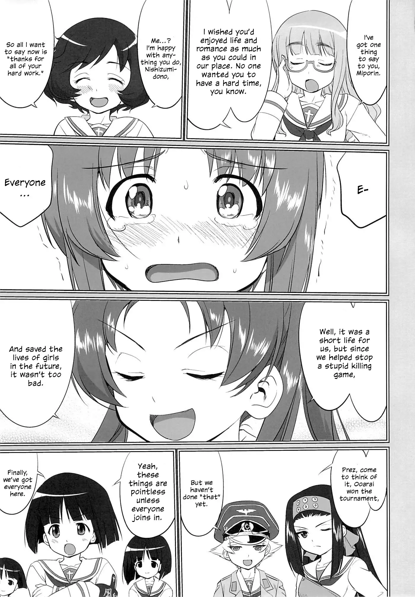 Yukiyukite Senshadou Kuromorimine no Tatakai