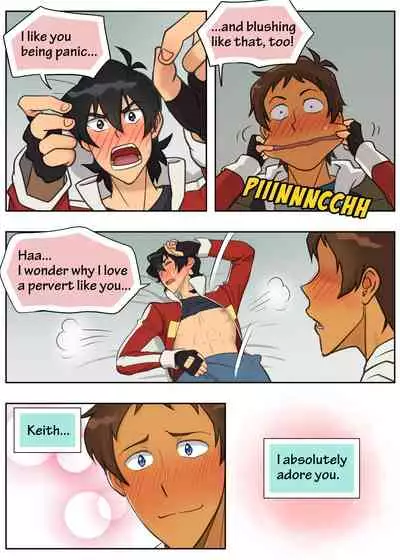 I won't blush