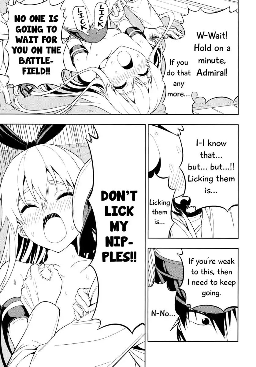 Tricking and Sexual Harassing Shimakaze, Who Wants to Become Faster