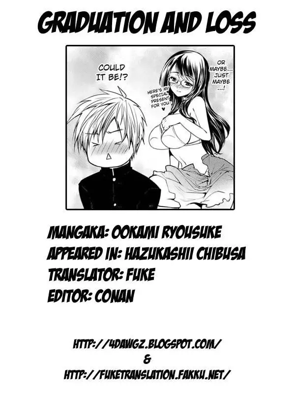 Hazukashii Chibusa Chapter 3: Graduation and Loss