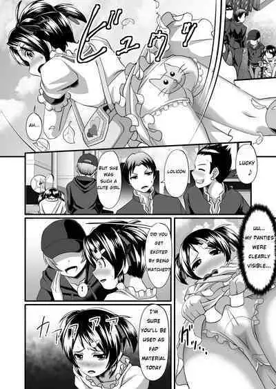 Futanari daughter and cute papa role reversal