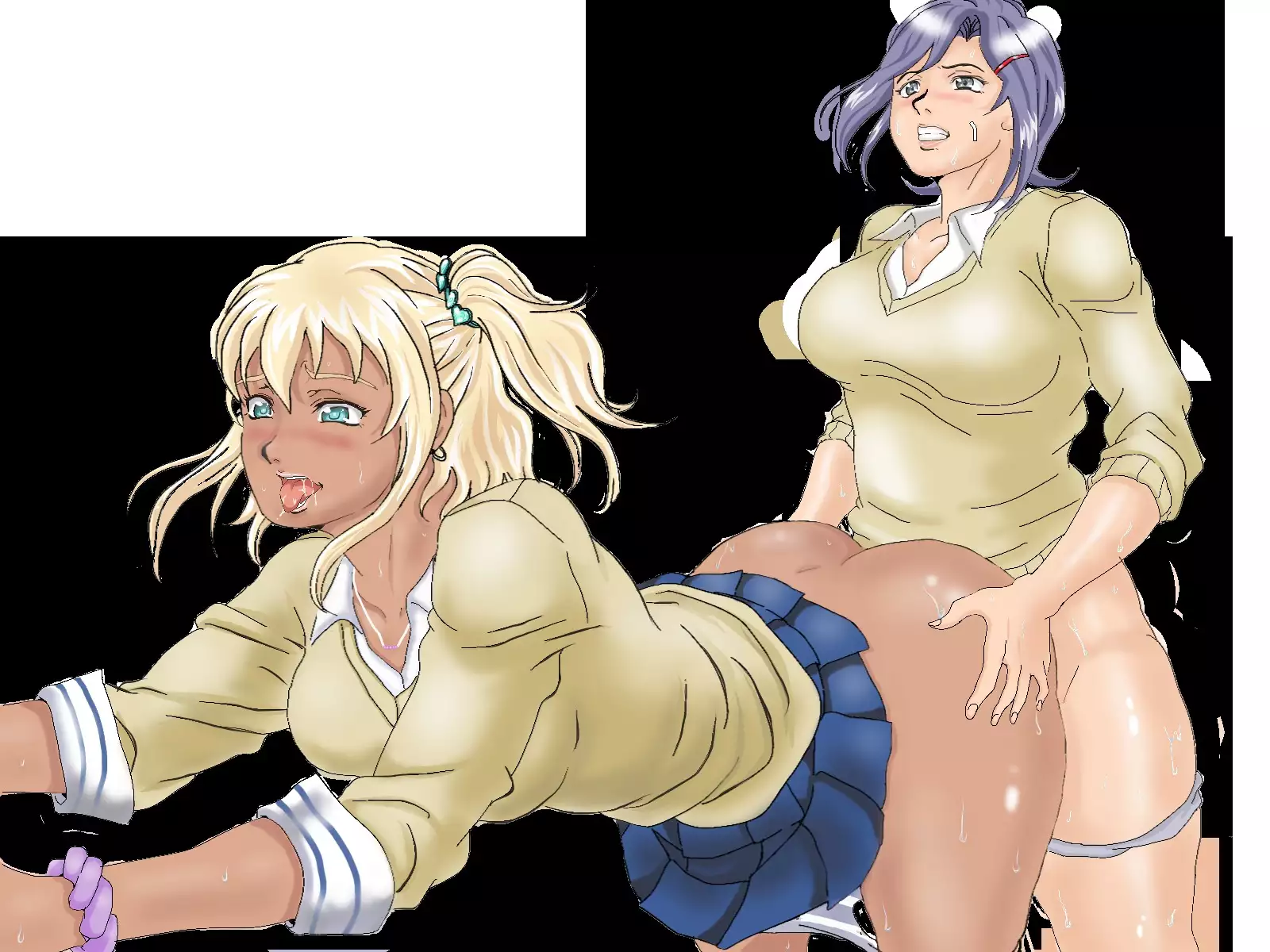 Futanari Kumichou Saoshi Ichidai Nariagari Densetsu