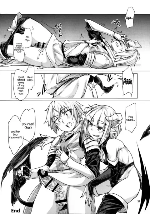 Succubus Molesting a Knight with Her Cock