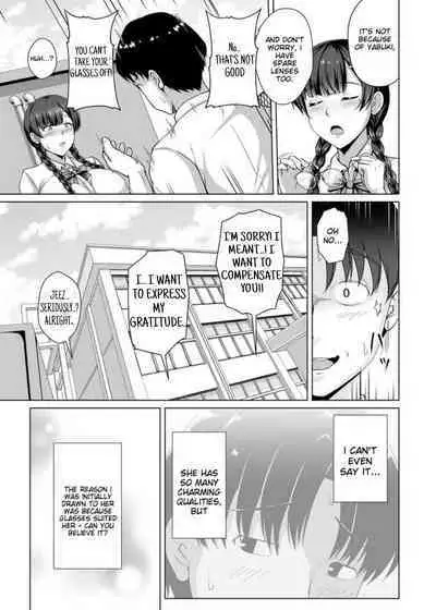 Why she took off her glasses