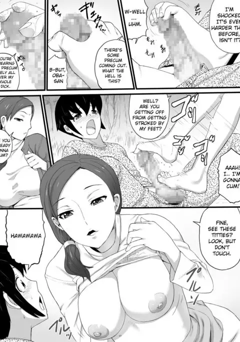 Oba-san no Toile o Shita kara Nozoku