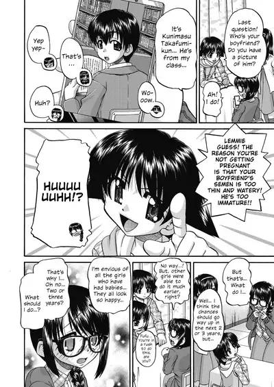 Joshi Shoumarusei Ninshin Club | Gradeschooler Child Bearing Club