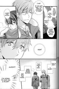 (C87) [Kyuukyuubako (Band Aid)] Itsumo to chigau yoru (Free!) [English] {Rapinii}