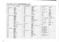 School Days Design Data Collection