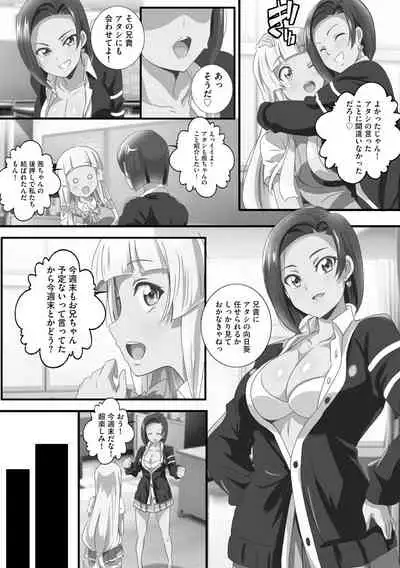 Kyonyuu JK ni Seichou Shita Imouto to Icha Ero Haramase Seikatsu