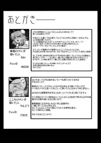 (C85) [Ato Nana Fun (Rindou, Roki)] Tougenkyou Engi (Touhou Project) [English] [_ragdoll]