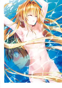 [Yabuki Kentaro] To Love-Ru -Trouble- Darkness Artbook Harem Gold