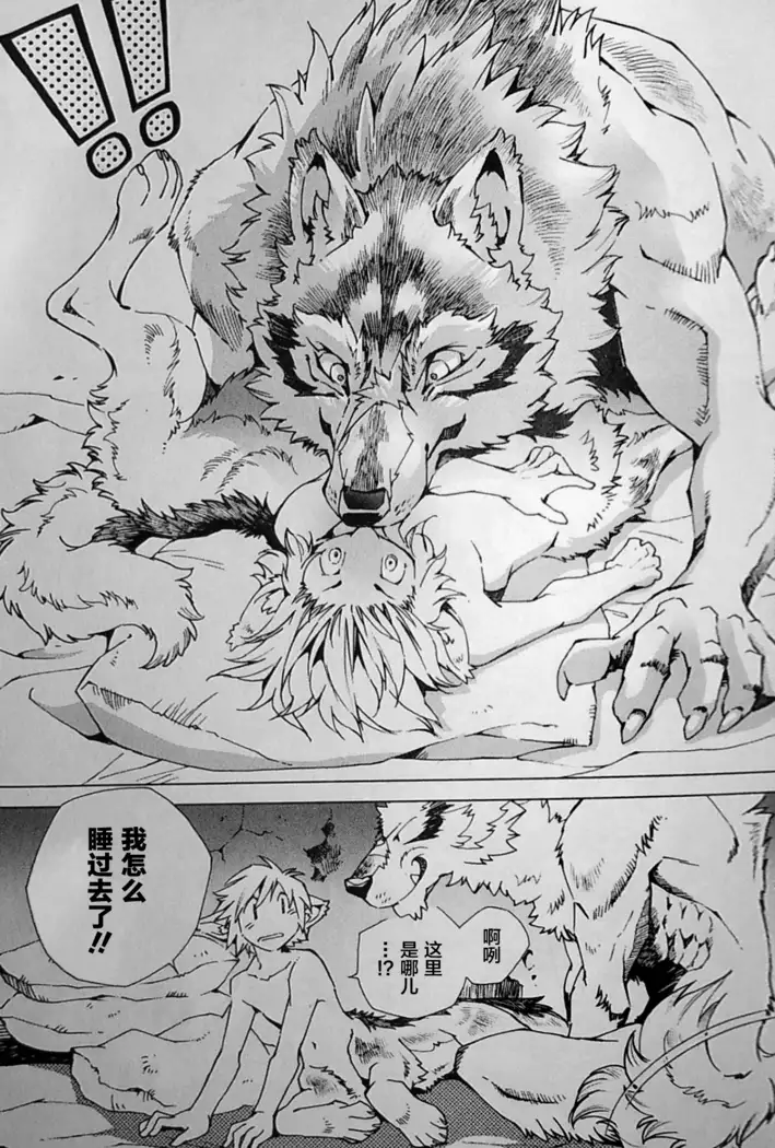 THE WILD LEG wolf