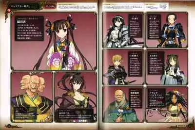 Rance X Kessen Settei Shiryou Rough Gashuu